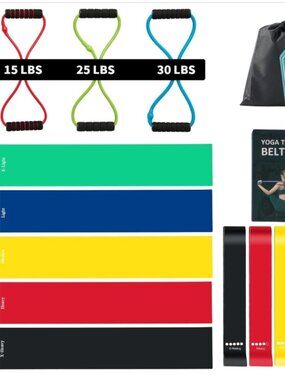 13 Pcs Resistance Bands Set